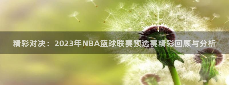 意昂2账号登录入口:精彩对决:2023年NBA篮球联赛预选赛