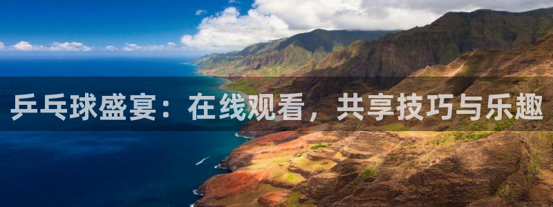 意昂2平台股东:乒乓球盛宴:在线观看,共享技巧与乐趣